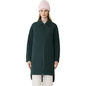(���) ���f�B�[�X �����[ �����O �f���[�x�C �_�E�� �R�[�g - �E�B�����Y SOIA & KYO women Laleh Long Duvet Down Coat - Women's Midnight Forest