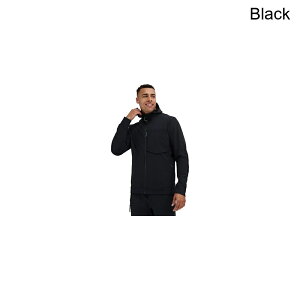 (���) �u���b�N�X�g���b�v �����Y �t��-�W�b�v �g�b�v - �����Y BlackStrap men Tribrid Full-Zip Top - Men's Black