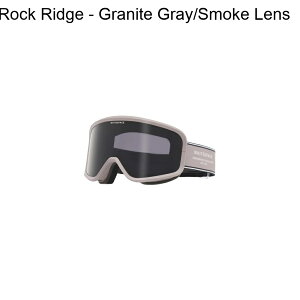 (���) �z���C�g�X�y�[�X �f���A�� �g�[�� �S�[�O���Y WHITESPACE Dual Tone Goggles Rock Ridge - Granite Gray/Smoke Lens