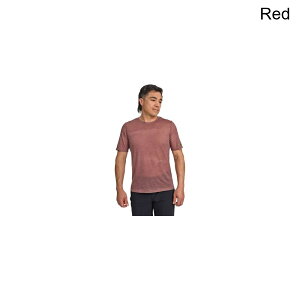 (���) �V�}�m �����Y �C�o���u �e�� �V���[�g �X���[�u �W���[�W - �����Y Shimano men Evolve TERRA Short Sleeve Jersey - Men's Red