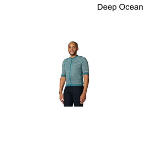 (���) �V�}�m �����Y �C�o���u �e�� �V�[�����X �V���[�g �X���[�u �W���[�W - �����Y Shimano men Evolve Terra Seamless Short Sleeve Jersey - Men's Deep Ocean