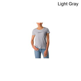 (取寄) カステリ レディース クラシッコ T-シャツ - ウィメンズ Castelli women Classico T-Shirt - Women's Light Gray