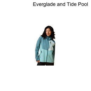 (���) �R�g�p�N�V ���f�B�[�X 3l �t�[�f�b�g �V�F�� �W���P�b�g - �E�B�����Y Cotopaxi women Impermeo 3L Hooded Shell Jacket - Women's Everglade and Tide Pool