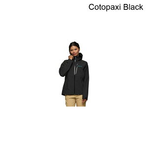 (���) �R�g�p�N�V ���f�B�[�X 3l �t�[�f�b�g �V�F�� �W���P�b�g - �E�B�����Y Cotopaxi women Impermeo 3L Hooded Shell Jacket - Women's Cotopaxi Black