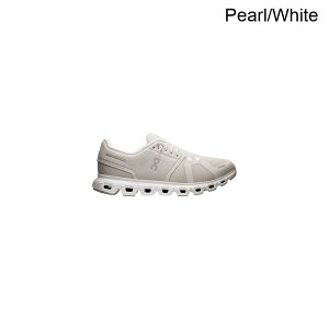 (���) �I�������j���O ���f�B�[�X �N���E�h 6 ���C�h �V���[�Y - �E�B�����Y On Running women Cloud 6 Wide Shoe - Women's Pearl/White
