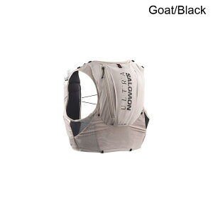 (���) �T������ S/���{ �E���g�� 12L �Z�b�g �n�C�h���[�V���� �x�X�g Salomon S/Lab Ultra 12L Set Hydration Vest Goat/Black