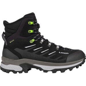 (���) ���[�o�[ �����Y �����f�B�[�� Gtx �~�b�h �o�b�N�p�b�L���O �u�[�c - �����Y Lowa men Randir GTX Mid Backpacking Boot - Men's Black/Grey