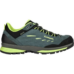 (���) ���[�o�[ �����Y �f���S Gtx LO �n�C�L���O �V���[�Y - �����Y Lowa men Delago GTX Lo Hiking Shoe - Men's Petrol/Lime