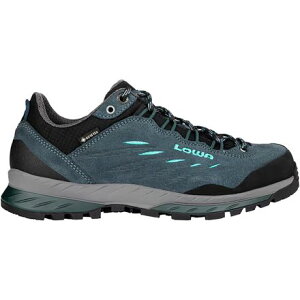 (���) ���[�o�[ ���f�B�[�X �f���S Gtx LO �n�C�L���O �V���[�Y - �E�B�����Y Lowa women Delago GTX Lo Hiking Shoe - Women's Petrol/Aquamarine