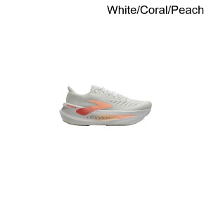 (���) �u���b�N�X ���f�B�[�X �O���Z���� �}�b�N�X 2 �����j���O �V���[�Y - �E�B�����Y Brooks women Glycerin Max 2 Running Shoe - Women's White/Coral/Peach