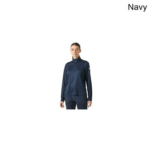 (���) �w���[�n���Z�� ���f�B�[�X HH �e�b�N 1/2-�W�b�v �g�b�v - �E�B�����Y Helly Hansen women HH Tech 1/2-Zip Top - Women's Navy