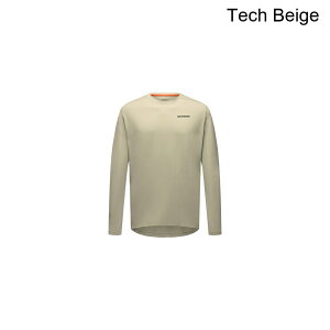 (���) �S�A�E�F�A �����Y �G�u���f�C �e�b�N �����O-�X���[�u T-�V���c - �����Y GOREWEAR men Everyday Tech Long-Sleeve T-Shirt - Men's Tech Beige