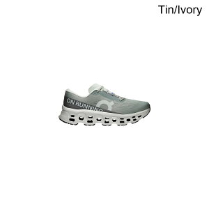 (���) �I�������j���O �����Y �N���E�h�����X�^�[ 3 �����j���O �V���[�Y - �����Y On Running men Cloudmonster 3 Running Shoe - Men's Tin/Ivory