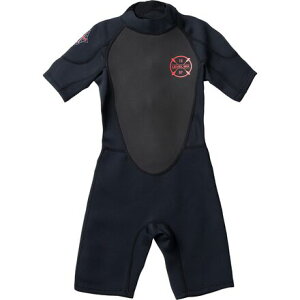 (���) ���x���V�b�N�X �L�b�Y �V���[�e�B�[ �l�I�v���[�� �E�F�b�g�X�[�c - �L�b�Y Level Six kids Shorty Neoprene Wetsuit - Kids' Black