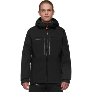 (���) �}���[�g �����Y �X�g�[�j�[ HS �t�[�f�b�g �W���P�b�g - �����Y Mammut men Stoney HS Hooded Jacket - Men's Black
