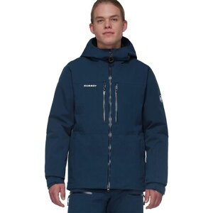 (���) �}���[�g �����Y �X�g�[�j�[ HS �T�[�� �t�[�f�b�g �W���P�b�g - �����Y Mammut men Stoney HS Thermo Hooded Jacket - Men's Marine