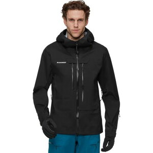 (���) �}���[�g �����Y �n���f�B�O���b�g ���C�g HS �t�[�f�b�g �W���P�b�g - �����Y Mammut men Haldigrat Light HS Hooded Jacket - Men's Black