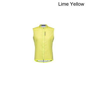 (���) �S�A�E�F�A ���f�B�[�X �f�B�X�^���X �E�B���h�u���[�J�[ �x�X�g - �E�B�����Y GOREWEAR women Distance Windbreaker Vest - Women's Lime Yellow
