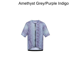 (���) �S�A�E�F�A �����Y �X�s���V�t�g �s�N�Z�� �V���[�g�X���[�u �W���[�W - �����Y GOREWEAR men SPINSHIFT Pixel Short-Sleeve Jersey - Men's Amethyst Grey/Purple Indigo