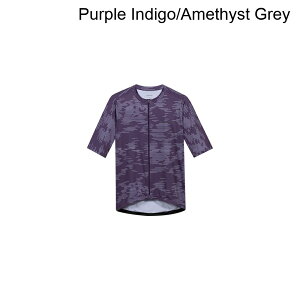 (���) �S�A�E�F�A �����Y �G���N�g�� �V���[�g�X���[�u �W���[�W - �����Y GOREWEAR men SWIFTRIDE Electro Short-Sleeve Jersey - Men's Purple Indigo/Amethyst Grey