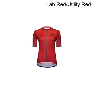 (���) �S�A�E�F�A ���f�B�[�X �X�s���b�g �g���C�A���O���Y �W���[�W - �E�B�����Y GOREWEAR women Spirit Triangles Jersey - Women's Lab Red/Utility Red