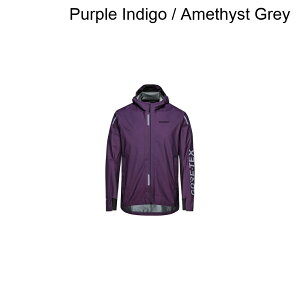 (���) �S�A�E�F�A �����Y Gtx ���S �W���P�b�g - �����Y GOREWEAR men Concurve GTX Logo Jacket - Men's Purple Indigo / Amethyst Grey