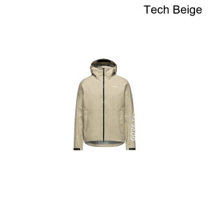 (���) �S�A�E�F�A �����Y ���v�� �S�A-�e�b�N�X �t�[�f�b�g �W���P�b�g - �����Y GOREWEAR men Lupra GORE-TEX LE1 Hooded Jacket - Men's Tech Beige
