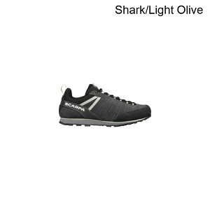(���) �X�J���p �����Y �N���b�N�X 2 �A�v���[�` �V���[�Y - �����Y Scarpa men Crux 2 Approach Shoe - Men's Shark/Light Olive