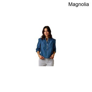 (���) �J�[�� �f�U�C�� ���f�B�[�X �}���� ���C�g�E�F�C�g �f�j�� �g�b�v - �E�B�����Y Carve Designs women Marin Lightweight Denim Top - Women's Magnolia