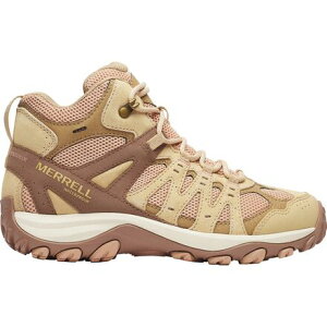 (���) ������ ���f�B�[�X �A�N�Z���^�[ 3 �~�b�h Wp �n�C�L���O �V���[�Y - �E�B�����Y Merrell women Accentor 3 Mid WP Hiking Shoe - Women's Tan Rose