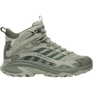 (���) ������ �����Y ���A�u �X�s�[�h 2 �~�b�h Gtx �n�C�L���O �V���[�Y - �����Y Merrell men Moab Speed 2 Mid GTX Hiking Shoe - Men's White Sage