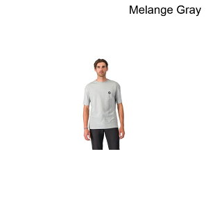 (���) �J�X�e�� �����Y �C�m�x�[�V���� ���S T-�V���c - �����Y Castelli men Innovation Logo T-Shirt - Men's Melange Gray