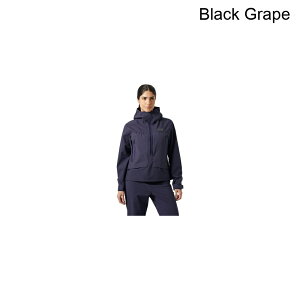 (���) �w���[�n���Z�� ���f�B�[�X �I�[ 2.5L �V�F�� �A�m���b�N - �E�B�����Y Helly Hansen women Awe 2.5L Shell Anorak - Women's Black Grape