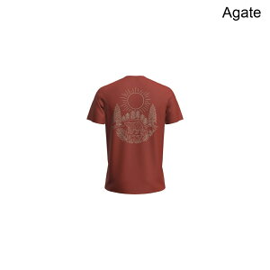 (���) �A�C�X�u���C�J�[ �����Y �����m 150 �e�b�N ���C�g �t�H���X�g �t�b�g�X�e�b�v�X T-�V���c - �����Y Icebreaker men Merino 150 Tech Lite Forest Footsteps T-Shirt - Men's Agate