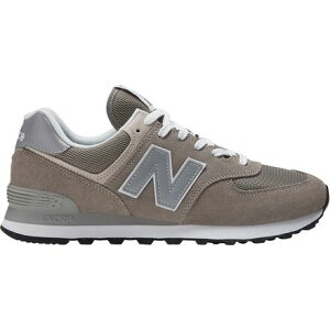 (���) �j���[�o�����X �����Y 574 �R�A �V���[�Y - �����Y New Balance men 574 Core Shoe - Men's Grey/White