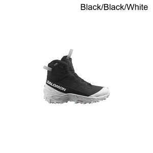 (���) �T������ �����Y �p�E�_�[ �E�H�[�^�[�v���[�t �u�[�c - �����Y Salomon men Crosstrak Powder Waterproof Boot - Men's Black/Black/White