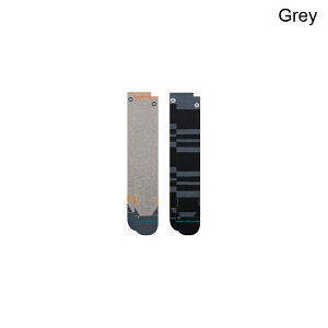 (���) �X�^���X �R�[�|���[�g UL �|�[���[ �X�m�[ �\�b�N - 2-�p�b�N Stance Corporate UL Poly Snow Sock - 2-Pack Grey