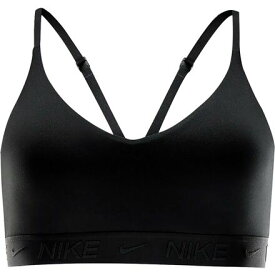 (取寄) ナイキ レディース ドライ-フィット インディ ライト スポーツ ブラ - ウィメンズ Nike women Dri-Fit Indy Light Sport Bra - Women's Black/Black