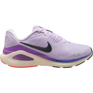 (���) �i�C�L ���f�B�[�X �X�g���N�`���[ 26 �����j���O �V���[�Y - �E�B�����Y Nike women Structure 26 Running Shoe - Women's Violet Mist/Cave Purple-Bright Violet