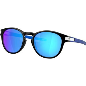 (���) �I�[�N���[ ���b�` �v���Y�� �T���O���X Oakley Latch Prizm Sunglasses Matte Black/Prizm Sapphire