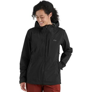 (���) �A�E�g�h�A ���T�[�` ���f�B�[�X �J�[�o�C�h �W���P�b�g - �E�B�����Y Outdoor Research women Carbide Jacket - Women's Solid Black