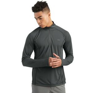 (���) �A�E�g�h�A ���T�[�` �����Y �G�R�[ 1/4-�W�b�v �W���P�b�g - �����Y Outdoor Research men Echo 1/4-Zip Jacket - Men's Storm