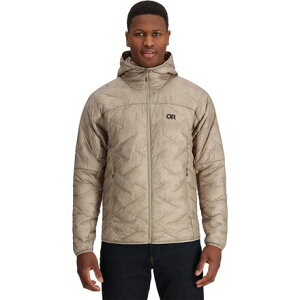(���) �A�E�g�h�A ���T�[�` �����Y �X�[�p�[�X�g�����h Lt �u�[�f�B - �����Y Outdoor Research men SuperStrand LT Hoodie - Men's Pro Khaki