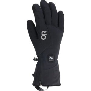 (���) �A�E�g�h�A ���T�[�` �V���A�V���b�g �q�[�e�B�b�h �\�t�g�V�F�� �O���[�u Outdoor Research Sureshot Heated Softshell Glove Solid Black