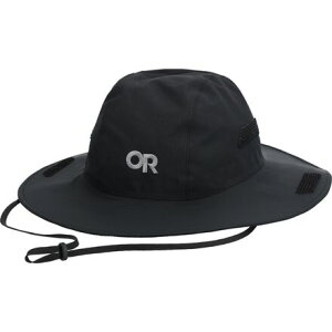 (���) �A�E�g�h�A ���T�[�` �V�A�g�� ���C�� �n�b�g Outdoor Research Seattle Rain Hat Black