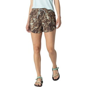 (���) �A�E�g�h�A ���T�[�` ���f�B�[�X �I�f�b�Z�C �}���` �V���[�g - �E�B�����Y Outdoor Research women Odyssey Multi Short - Women's Chestnut Alcove Print
