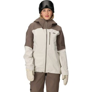(���) �A�E�g�h�A ���T�[�` ���f�B�[�X �N���E�h�`�F�C�T�[ 3l �W���P�b�g - �E�B�����Y Outdoor Research women Cloudchaser 3L Jacket - Women's Oyster/Sable