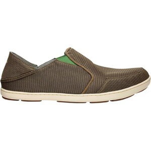 (���) �I���J�C �����Y �m�w�A ���b�V�� �V���[�Y - �����Y Olukai men Nohea Mesh Shoe - Men's Mustang/Lime Peel