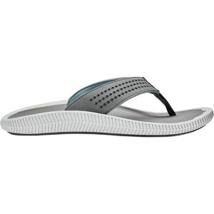 (���) �I���J�C �����Y �E���� �t���b�v �t���b�v - �����Y Olukai men Ulele Flip Flop - Men's Stone/Stone