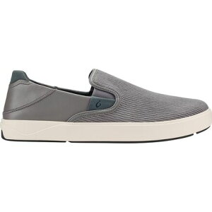 (���) �I���J�C �����Y ���G�A�[�q �J�p �V���[�Y - �����Y Olukai men Lae'ahi Kapa Shoe - Men's Graphite/Dark Shadow